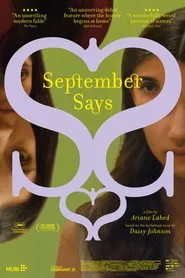 September Says movie poster