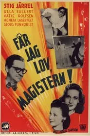 Poster do filme Får jag lov, magistern!