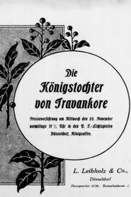 Poster do filme Die Königstochter von Travankore