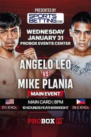 Angelo Leo vs. Mike Plania movie poster