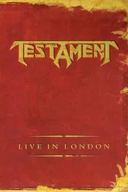 Testament: Live in London movie poster