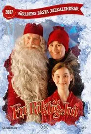 En riktig jul tv show poster
