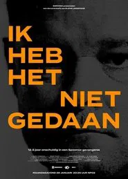 Ik heb het niet gedaan movie poster
