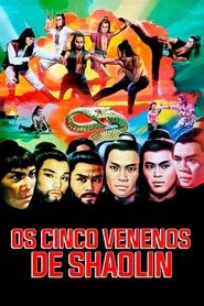 Poster do filme Os Cinco Venenos de Shaolin