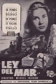 Ley del mar movie poster