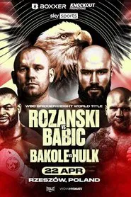 Lukasz Rozanski vs. Alen Babic movie poster