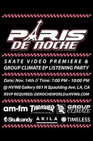 Paris De Noche movie poster