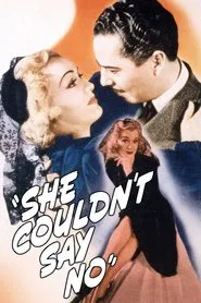 She Couldn't Say No movie poster