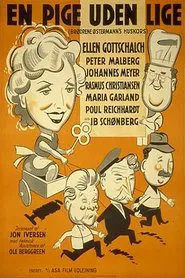 En pige uden lige movie poster