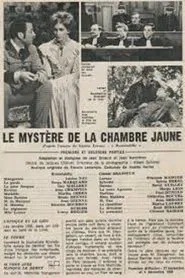 Le Mystère de la chambre jaune movie poster