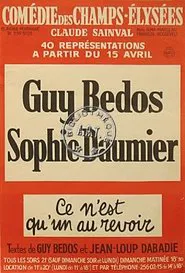 Guy Bedos & Sophie Daumier - Ce n'est qu'un au revoir movie poster