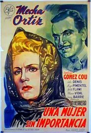 Una mujer sin importancia movie poster