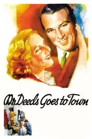 Mr. Deeds Goes to Town movie poster