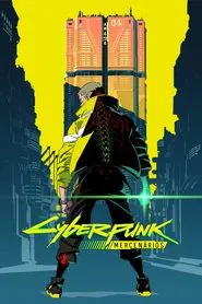 Poster da série Cyberpunk: Mercenários
