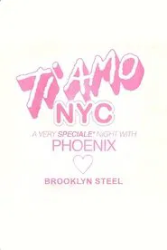 Poster do filme Phoenix @ Brooklyn Steel: Pitchfork Live