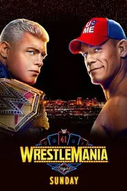 WWE WrestleMania 41: Sunday movie poster