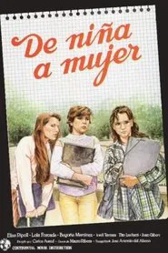 De niña a mujer movie poster