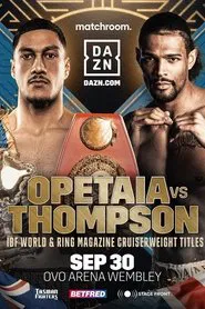 Jai Opetaia vs. Jordan Thompson movie poster