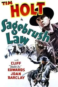 Sagebrush Law movie poster
