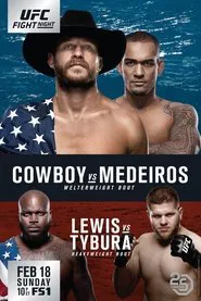 UFC Fight Night 126: Cowboy vs. Medeiros movie poster