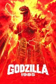 Godzilla 1985 movie poster