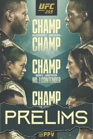 Poster do filme UFC 259: Blachowicz vs. Adesanya - Prelims