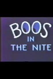 Boos in the Nite movie poster