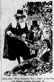 When Broadway Was a Trail movie poster