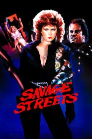 Savage Streets movie poster