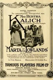 Marta of the Lowlands movie poster