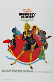Modesty Blaise movie poster