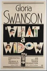 Poster do filme What a Widow!