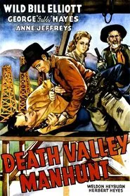 Death Valley Manhunt movie poster