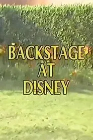 Backstage at Disney movie poster
