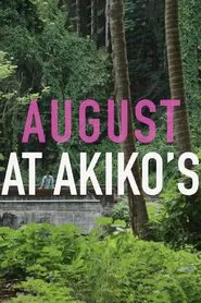 August at Akiko's movie poster
