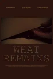 What Remains movie poster