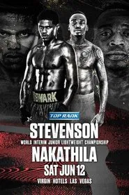 Poster do filme Shakur Stevenson vs. Jeremiah Nakathila