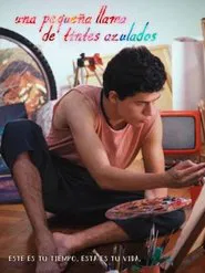 Una pequeña llama de tintes azulados movie poster