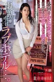 外回り中に突然の大雨―。ビジネスホテルと間違えて、雨宿り先はラブホテル…。 北条麻妃 movie poster
