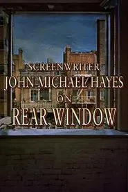 Screenwriter John Michael Hayes on 'Rear Window' movie poster
