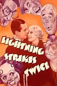 Poster do filme Lightning Strikes Twice