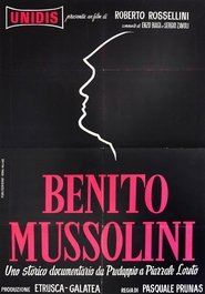 Poster do filme Benito Mussolini