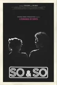 Poster do filme So & So