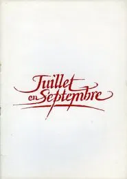 Juillet en septembre movie poster