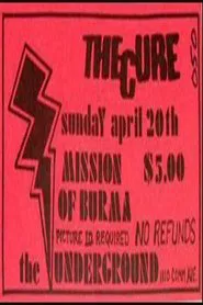 The Cure - Boston Underground movie poster