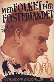 Poster do filme Med folket för fosterlandet