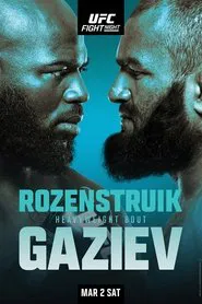 UFC Fight Night 238: Rozenstruik vs. Gaziev movie poster