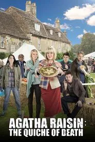 Poster do filme Agatha Raisin and the Quiche of Death