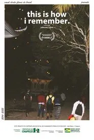 É assim que eu me lembro. movie poster