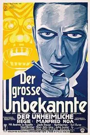 Der große Unbekannte movie poster